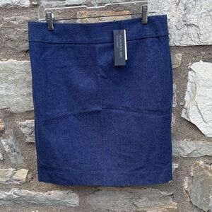 Banana Republic Sloane Blue Pencil Skirt